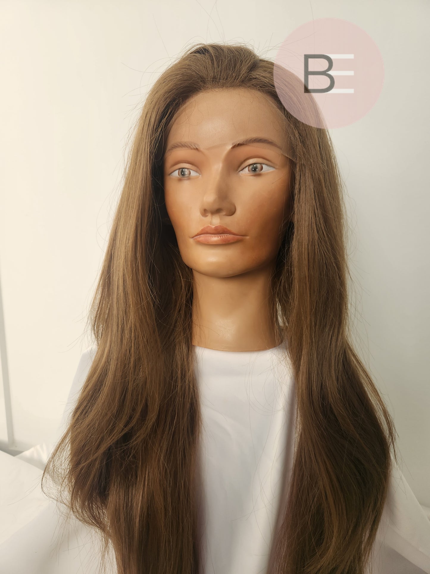 GIA MOCHA FAUX LACE FRONT WIG