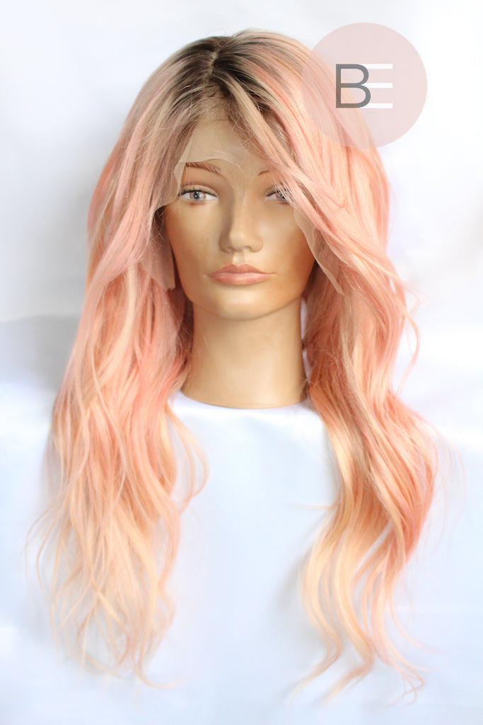 Pink Lace Front Wig