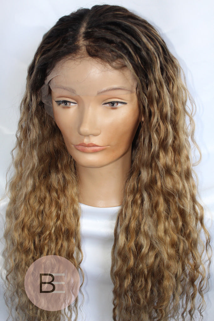 Loose Curly Blonde Wig