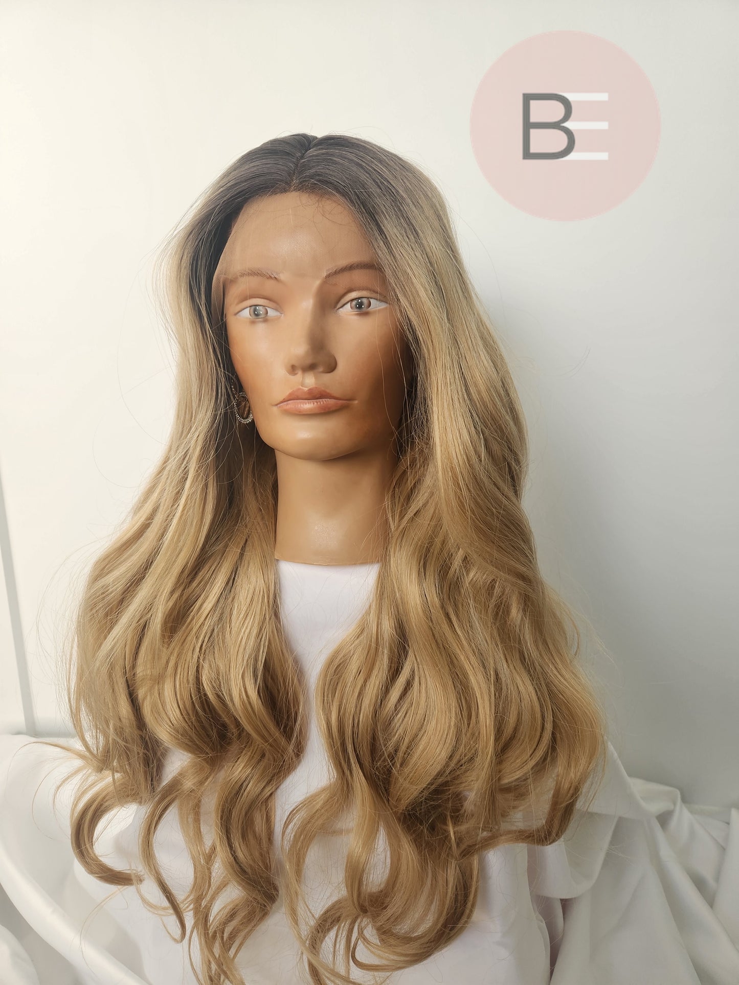 GISELLE HONEY FAUX LACE FRONT WIG