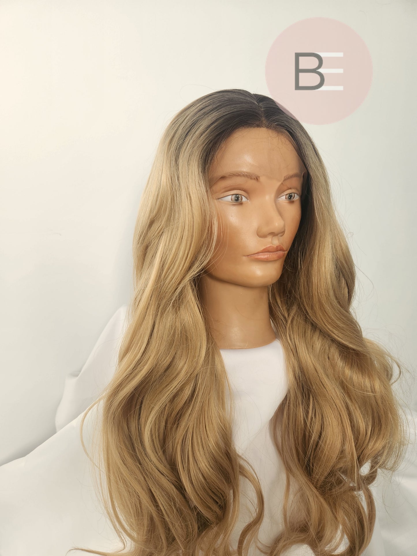 GISELLE HONEY FAUX LACE FRONT WIG