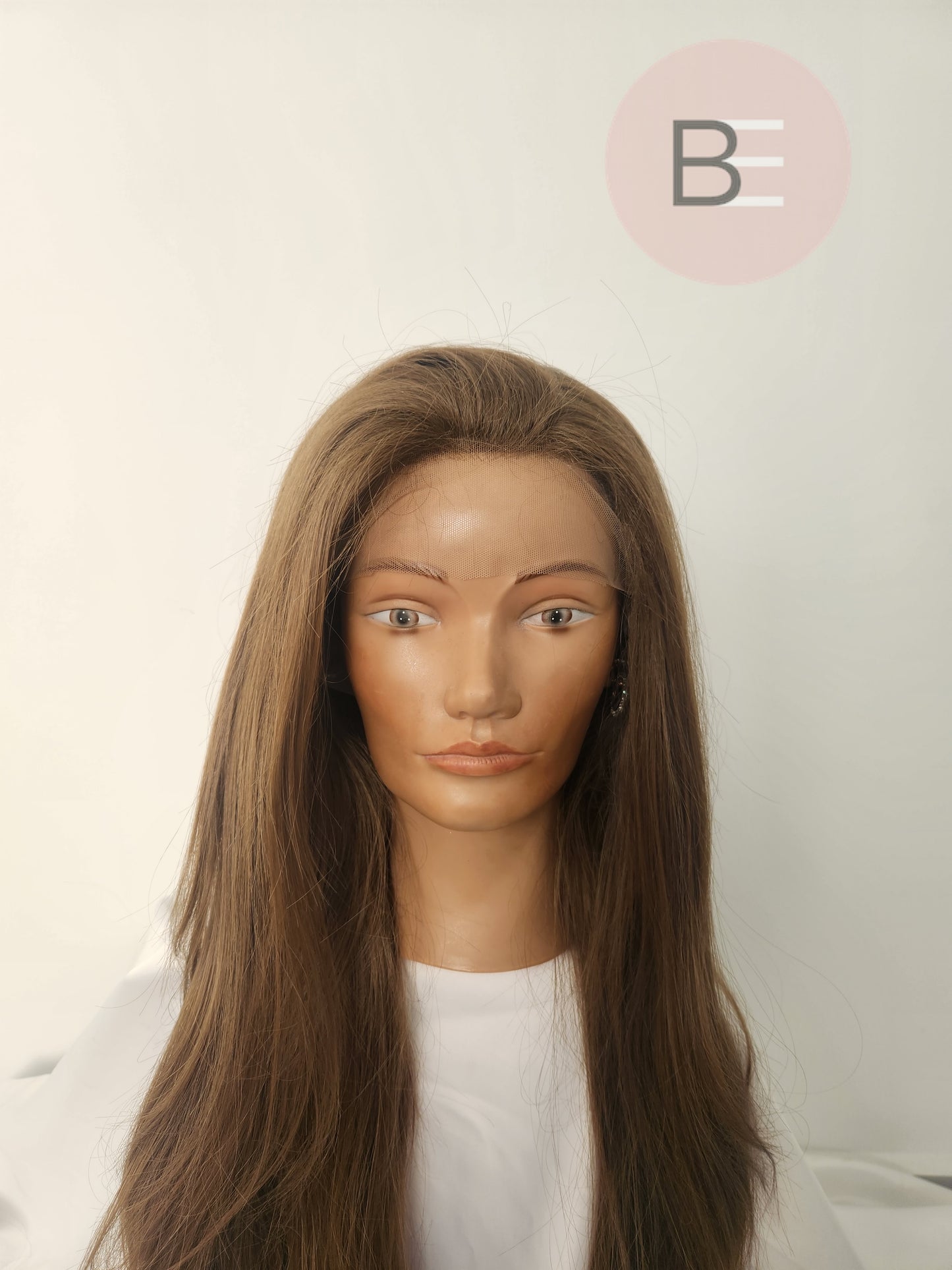 GIA MOCHA FAUX LACE FRONT WIG