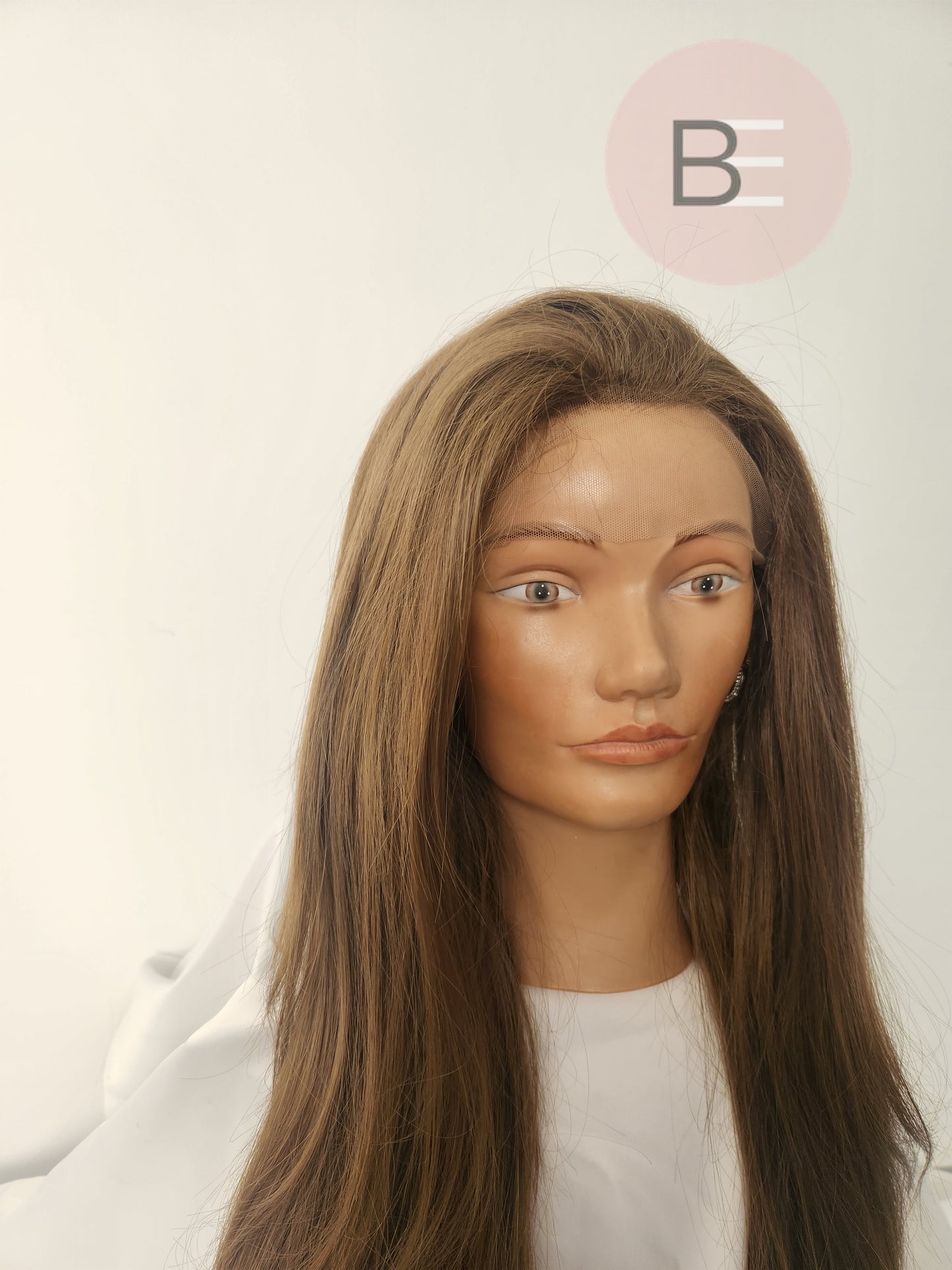 GIA MOCHA FAUX LACE FRONT WIG