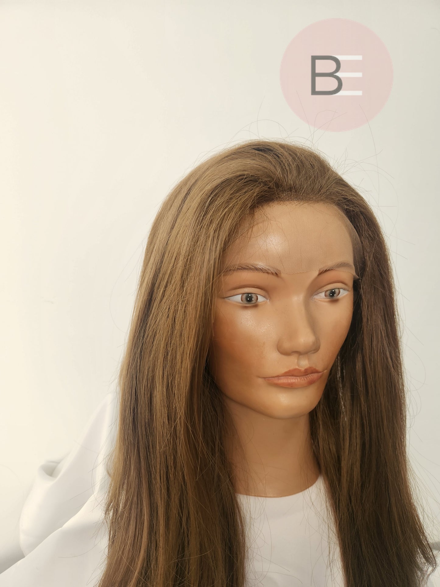 GIA MOCHA FAUX LACE FRONT WIG