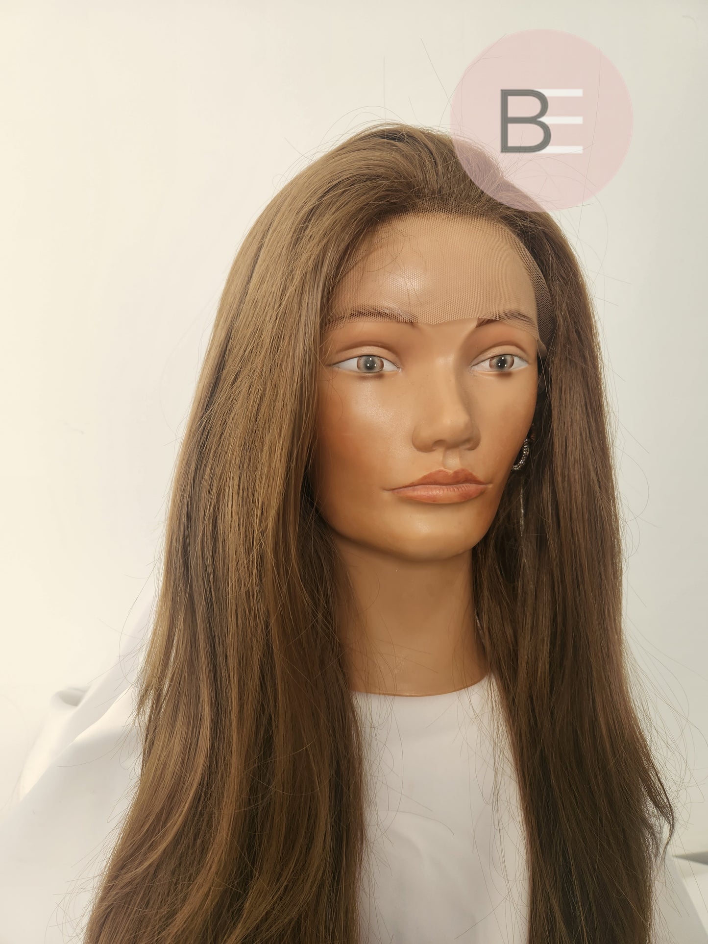 GIA MOCHA FAUX LACE FRONT WIG