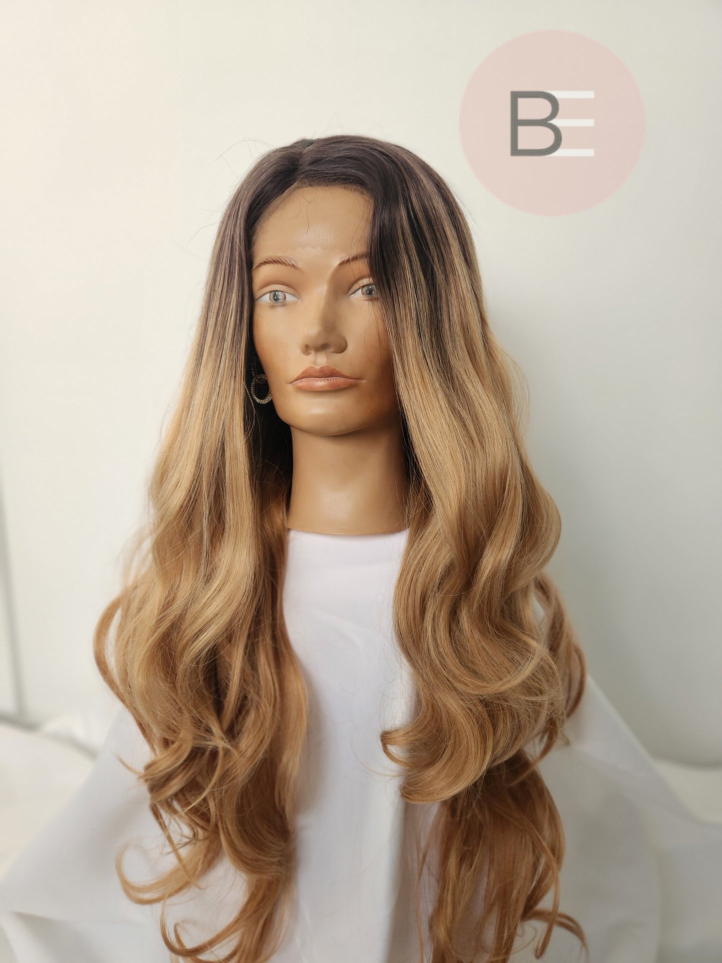 COCO HONEY FAUX LACE FRONT WIG