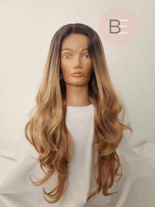 COCO HONEY FAUX LACE FRONT WIG