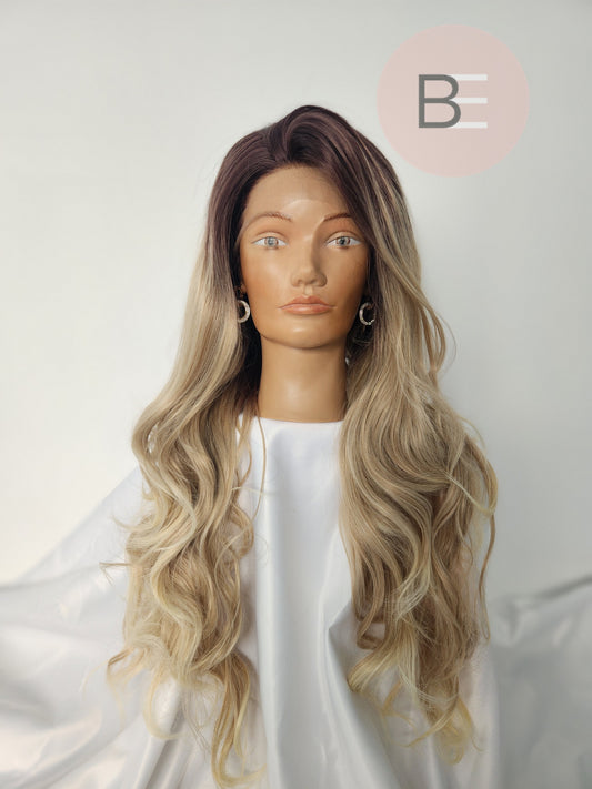 VIENNA BLONDE FAUX LACE FRONT WIG