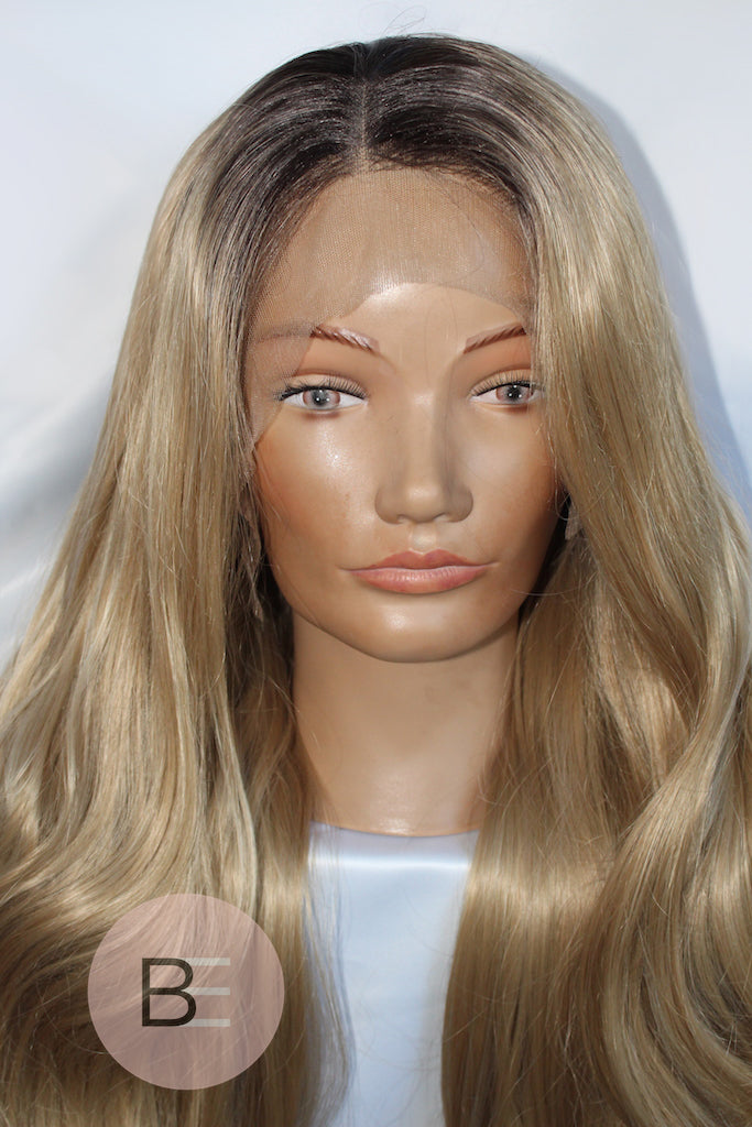 Blonde Synthetic Hair Lace Front Wig