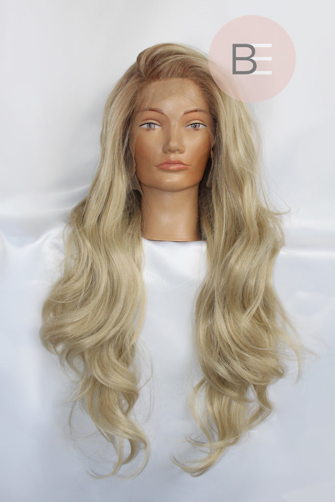 Serena Light Ash Blonde Wig